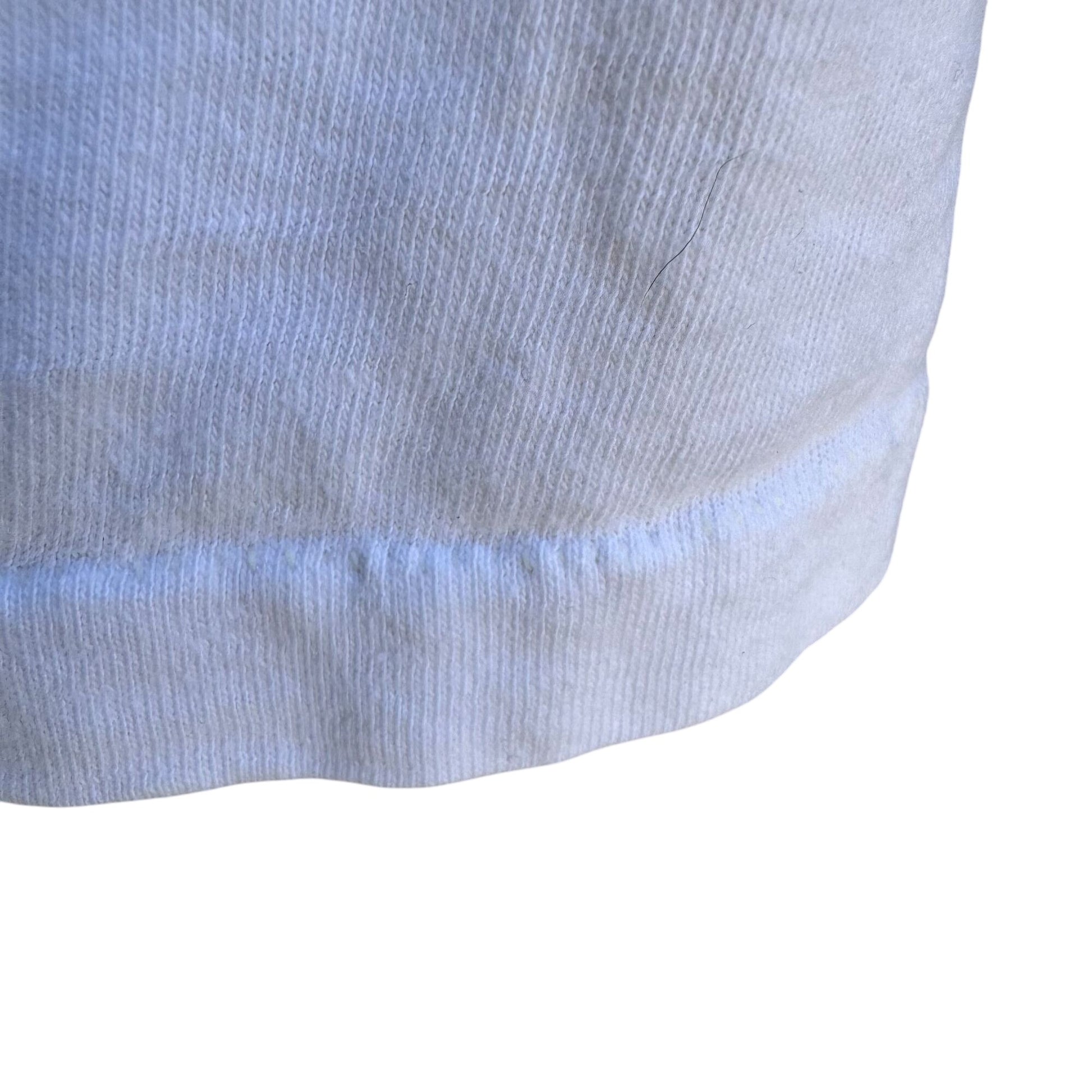 Vintage 80s Catalina Islands Graphic White Crew Neck Hugger Free Style Shirt OS