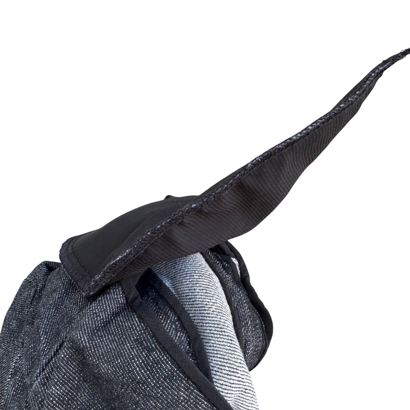 Randolph Duke The Look Jeans Dark Wash Denim Blazer Metal Hardware Jacket Size 8