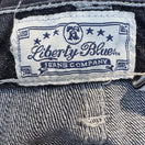 Switch Liberty Blues Vintage Mens Dark Wash Denim Studded Pockets Straight Leg Jeans 40 2 image