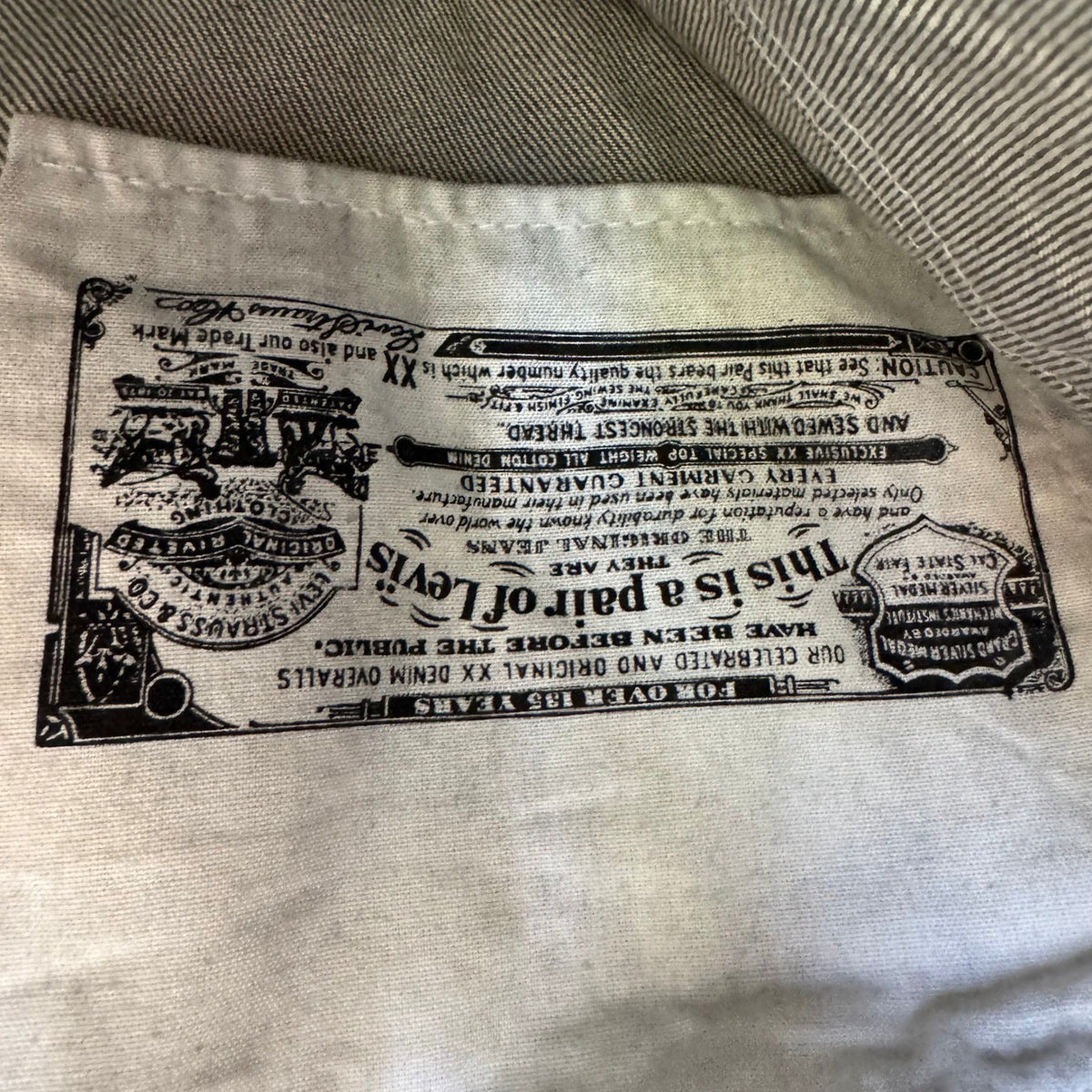 Levi's 501 WPL 423 Vintage Y2K Streetwear Jeans Mens Gray 34x30 Made In Mexico