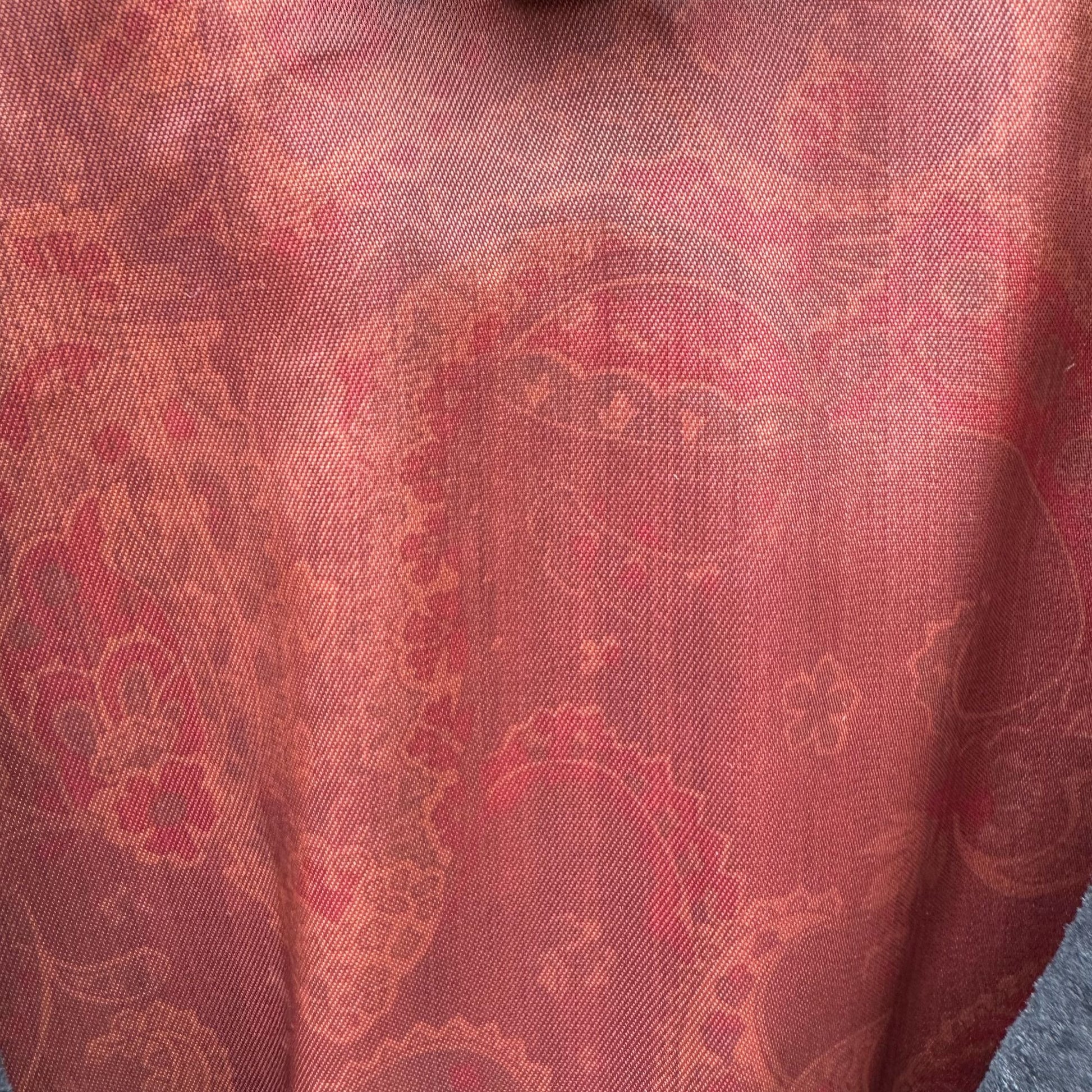 Best Vintage Black Genuine Leather Coat Jacket Womens Floral Trim Button Closure