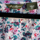 Switch Eddie Bauer Womens Floral Boho Pleated Placket Cotton Sleeveless Tank Blouse XXL 3 image