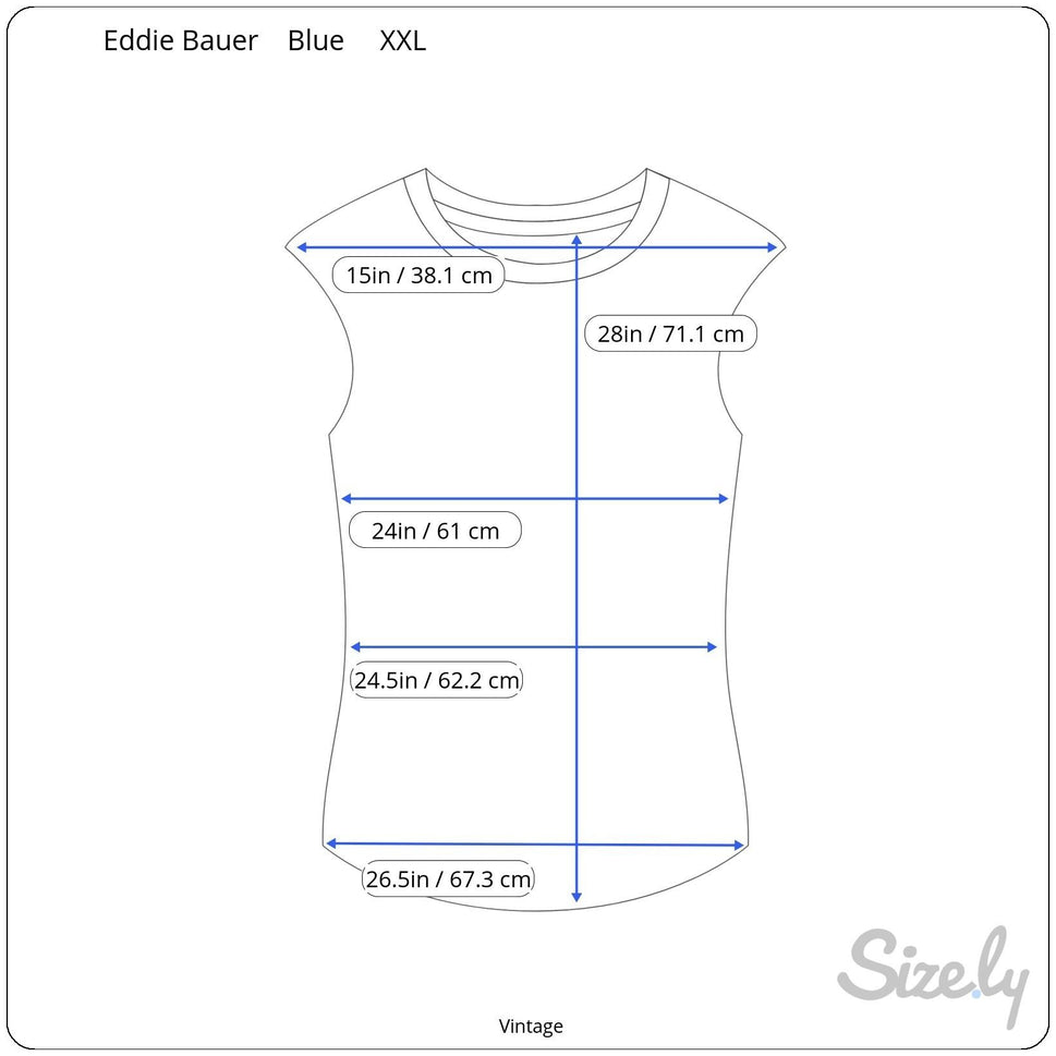 Eddie Bauer Womens Floral Boho Pleated Placket Cotton Sleeveless Tank Blouse XXL