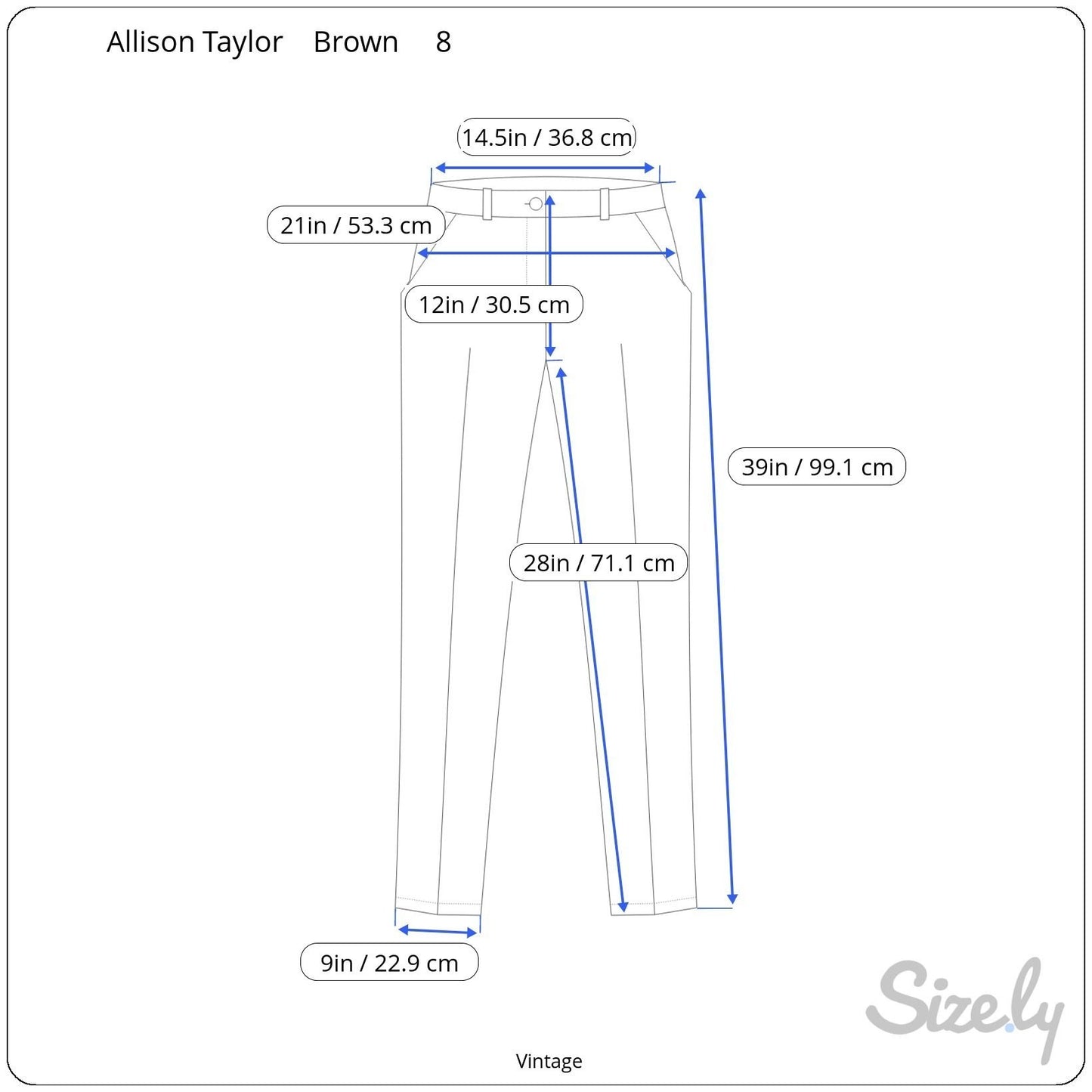 Allison Taylor Stretch Vintage Womens High Waist Faux Suede Straight Leg Pants