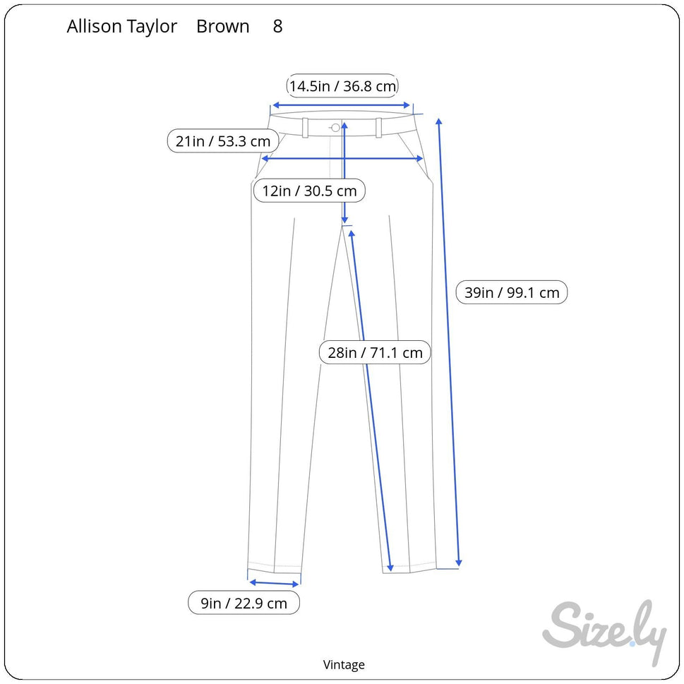 Allison Taylor Stretch Vintage Womens High Waist Faux Suede Straight Leg Pants