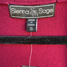 Switch Sienna Sage Minimalist Preppy Layering Striped Open Front Cardigan Sweater S NWT 2 image