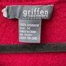 Switch Griffen 100% Cashmere Quiet Luxury Old Money Preppy Minimalist Sweater Red M 2 image