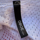 Switch Oboe USA Mesh Jersey Crop Top USA Graphic Athletic Streetwear Americana White M 2 image