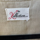 Switch The Kollection Ltd Vintage 70s Beige Linen Open Front Cropped Vest Womens Tan 2 image