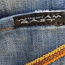 Switch William Rast Y2K High Waisted Cheeky Denim Micro Shorts Hot Pants Back Zip 26 2 image