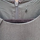Switch Banana Republic Dark Green Asymmetrical Flounce Ruffle Sheath Dress 888528-00 2 image