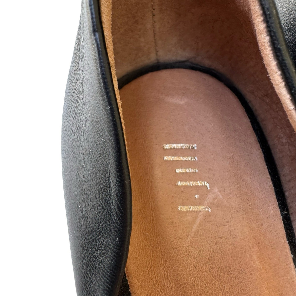 J. Jill D'Orsay Minimalist Quiet Luxury Pointed Cap Toe Flats Black Womens 11