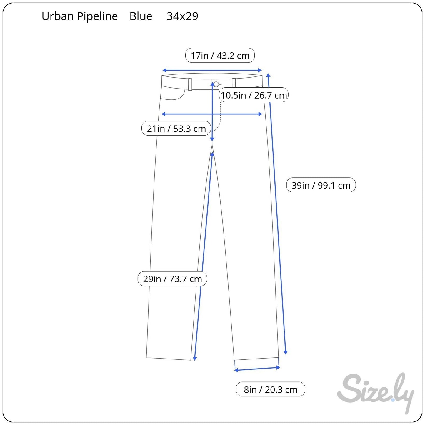 Urban Pipeline Mens Super Flex Light Wash Relaxed Straight Fit Denim Jeans