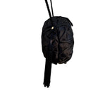 Switch La Regale Handmade Black Woven Crossbody Clamshell Evening Bag Tassels Gold Snap 3 image