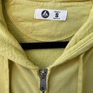 Switch American Giant Supima Cotton Modal Sustainable Athleisure Zip Up Hoodie Yellow S 2 image
