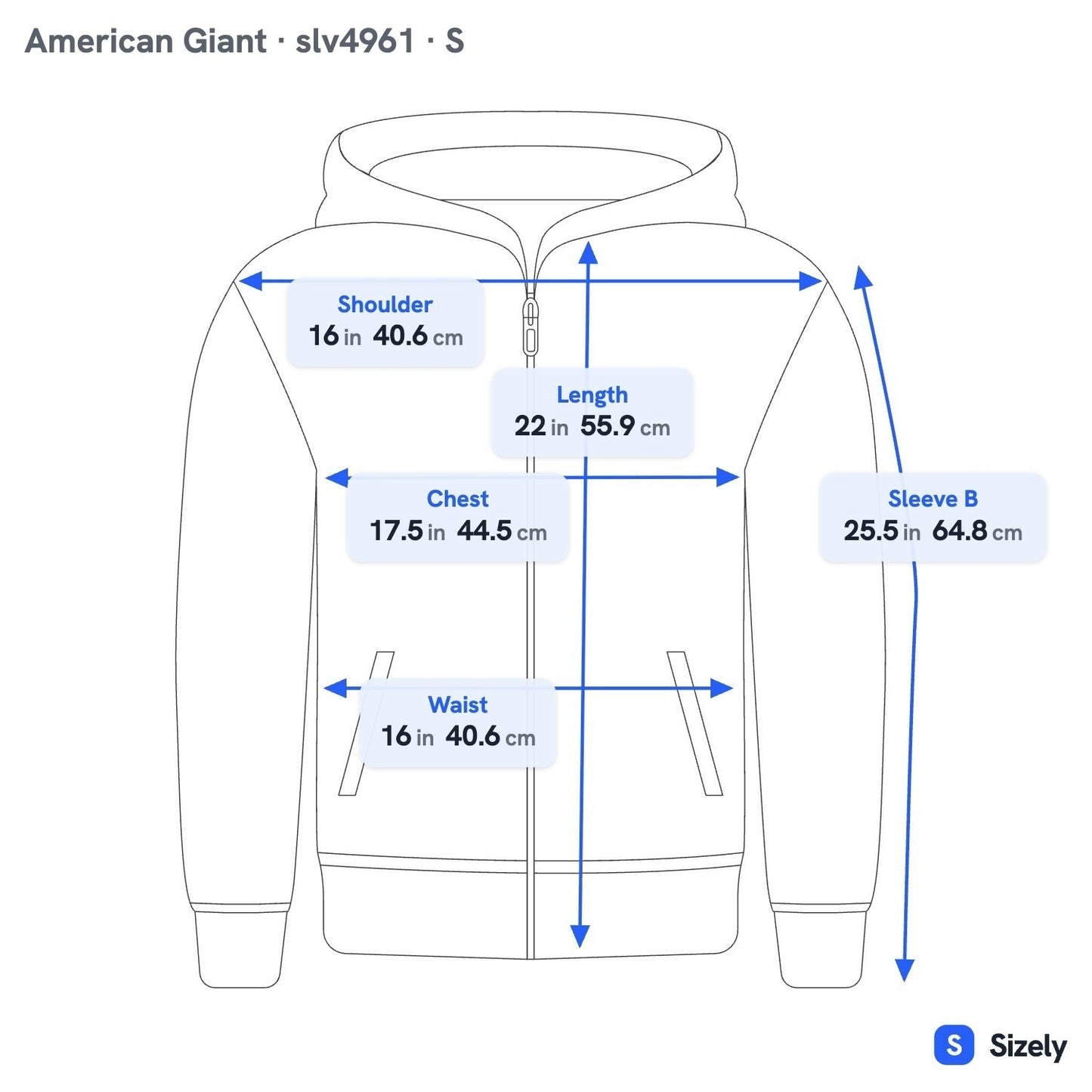 American Giant Supima Cotton Modal Sustainable Athleisure Zip Up Hoodie Yellow S