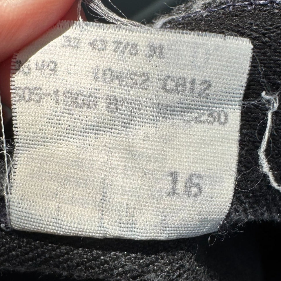 Lee Riveted Womens Vintage Black Relaxed Fit High Waist Tapered Leg Mom Jeans 14