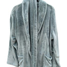 Switch Mythology Plush Fleece Robe Sage Green One Size Fits Most Shawl Collar Soft Wrap 3 image