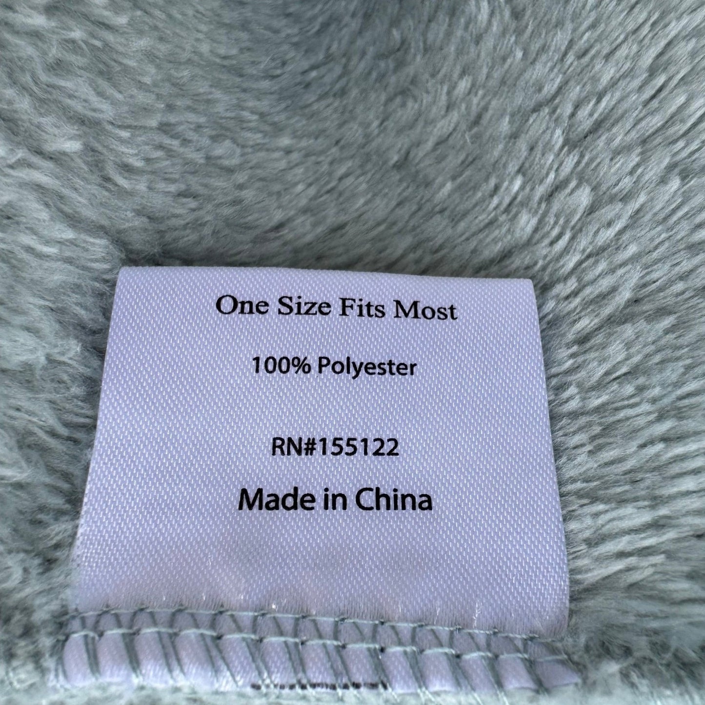 Mythology Plush Fleece Robe Sage Green One Size Fits Most Shawl Collar Soft Wrap