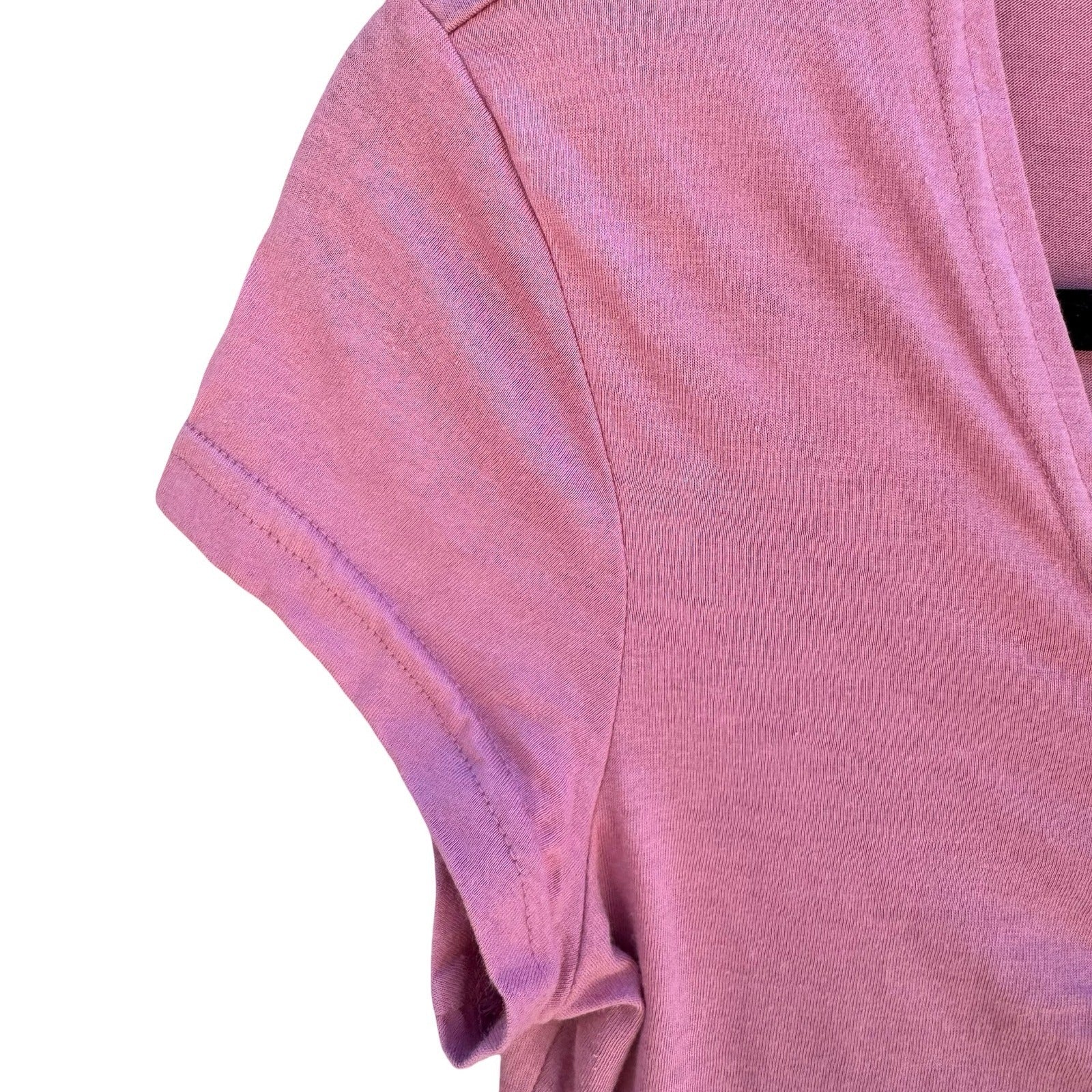 Self Esteem Y2K Rose V-Neck Cap Sleeve Top Bow Slim Fit Coquette Romantic Fairy