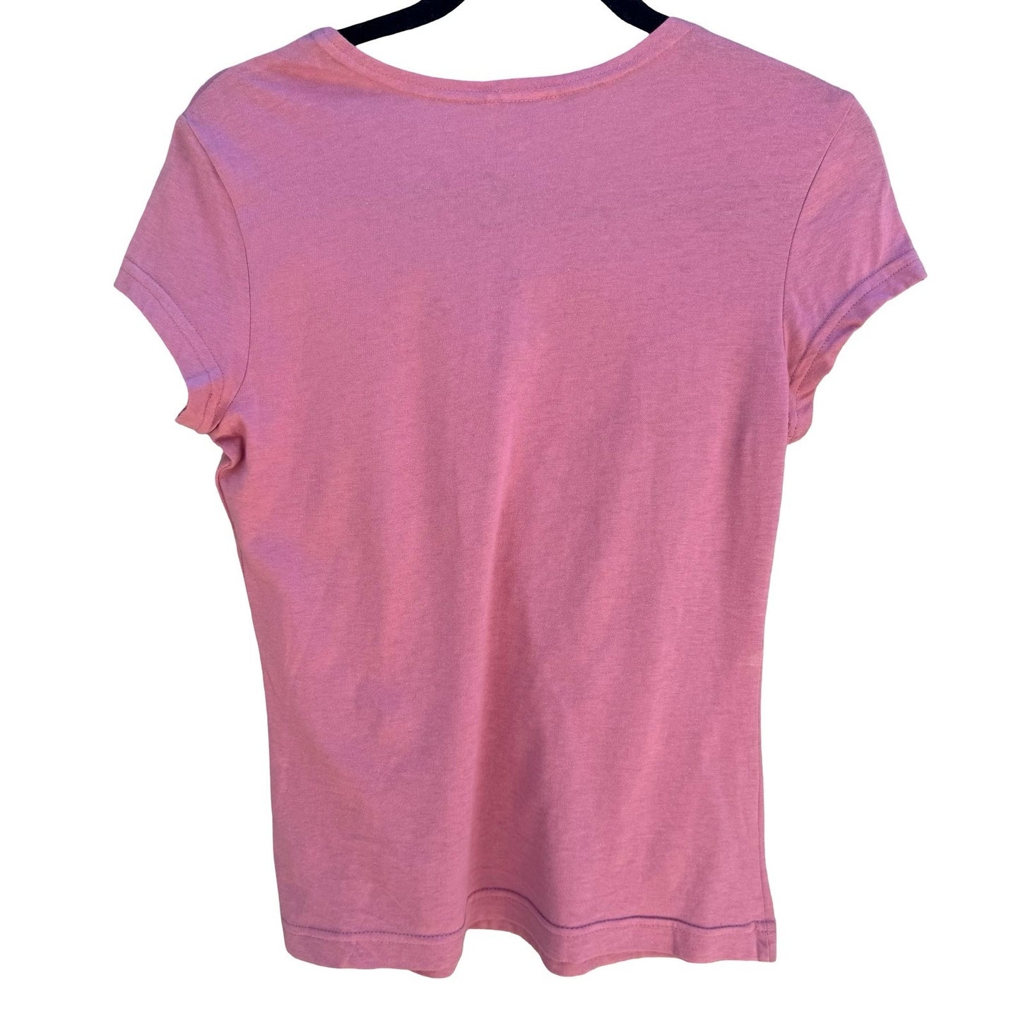 Self Esteem Y2K Rose V-Neck Cap Sleeve Top Bow Slim Fit Coquette Romantic Fairy