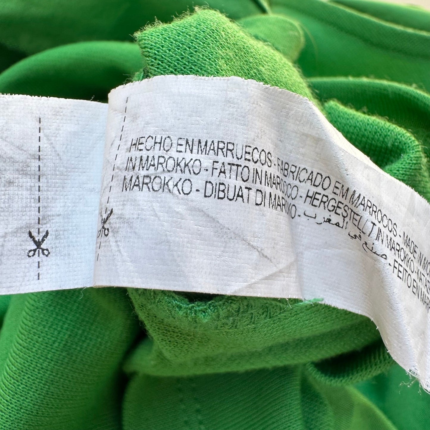 Zara Avant Garde Ruffle Puff Statement Sleeve Cocktail Bodycon Dress Green S
