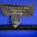 Switch Charter Club Luxury Cashmere Minimalist Quiet Luxury Preppy Layering Sweater L 2 image