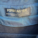 Switch Forecaster Vintage 70s 80s Blue Trench Coat Oversized Long Insulated Belted Rain 2 image