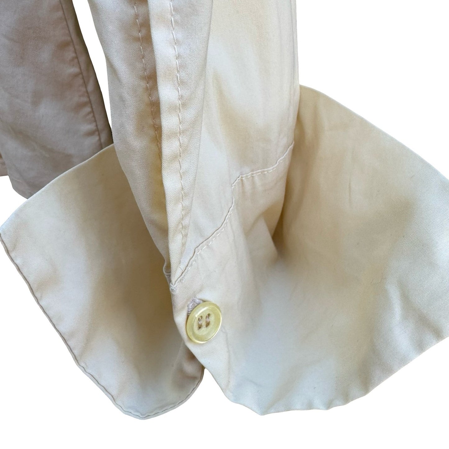 Robert In't Veld Y2K Minimalist Tailored Italian Cotton Fitted French Cuff Shirt