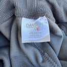 Switch Danskin Now Womens Gray Fleece Elastic Waist Athletic Workout Capri Pants L/G 2 image