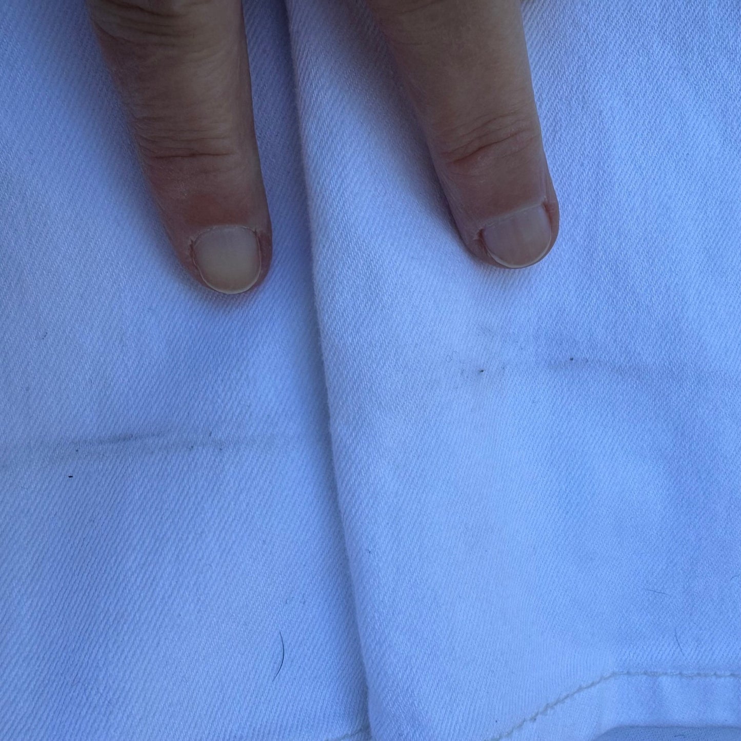 G by Giuliana Alice Through the Looking Glass White Heart Skinny Jeans Size 6