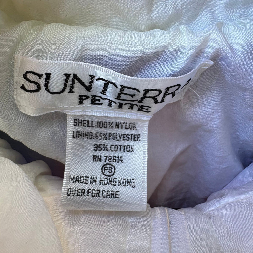 Sunterra Vintage 80s 90s Athleisure Colorblock Sunburst Windbreaker Jacket S