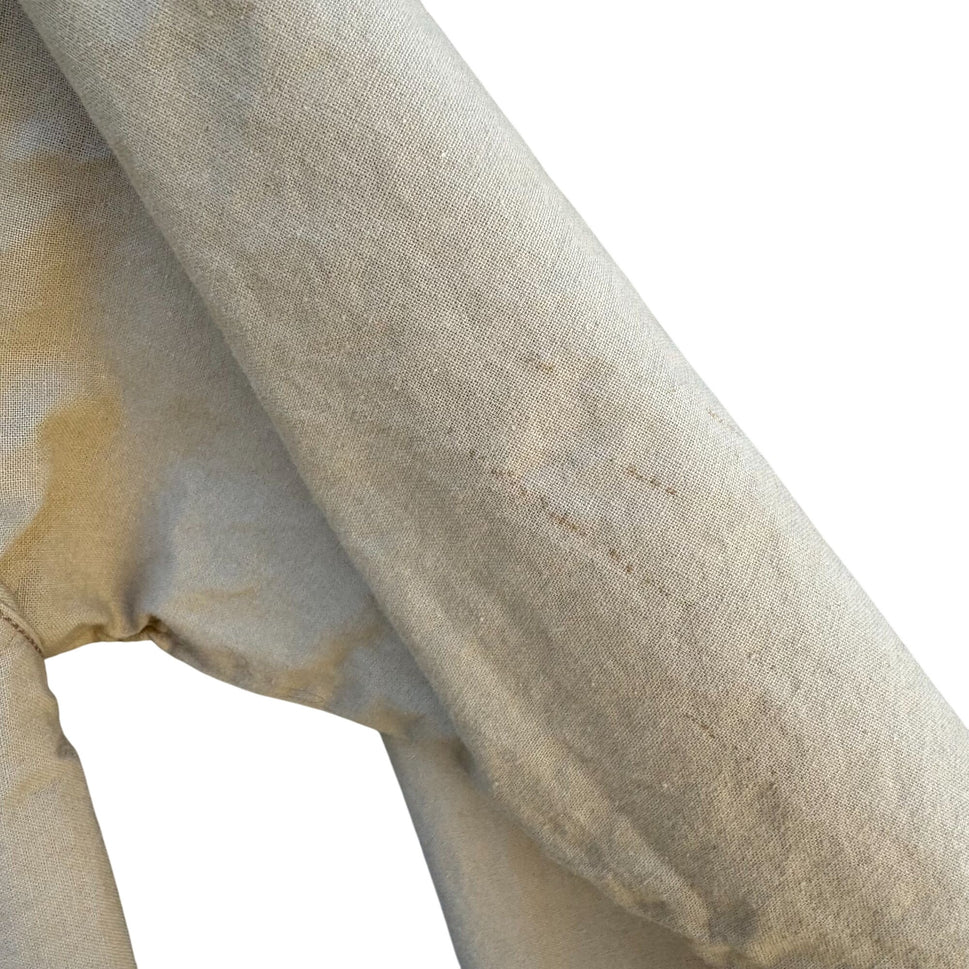 Pseudonyms Vintage Womens Long-Sleeve Snap Closure Beige Flap Pockets Jacket L