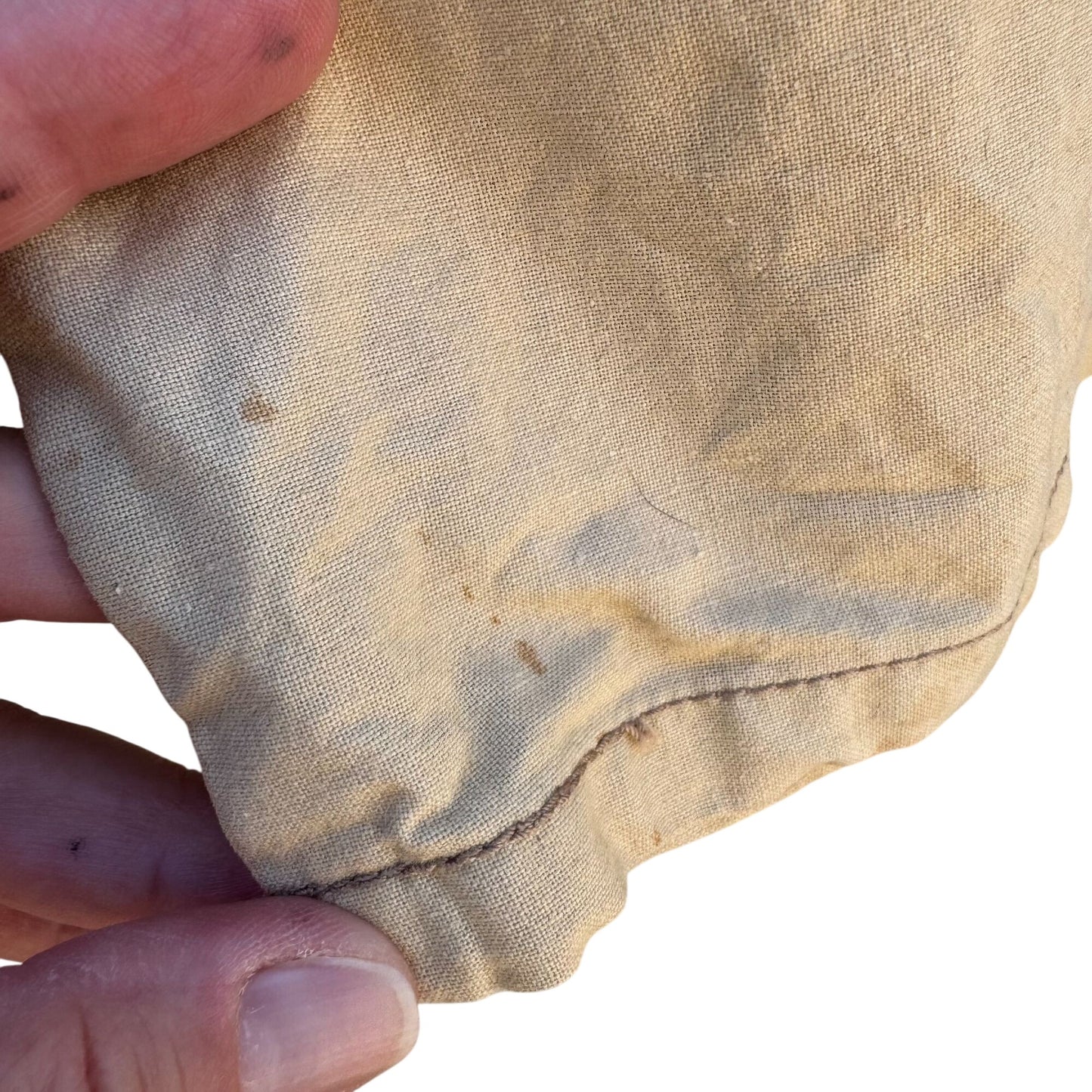 Pseudonyms Vintage Womens Long-Sleeve Snap Closure Beige Flap Pockets Jacket L