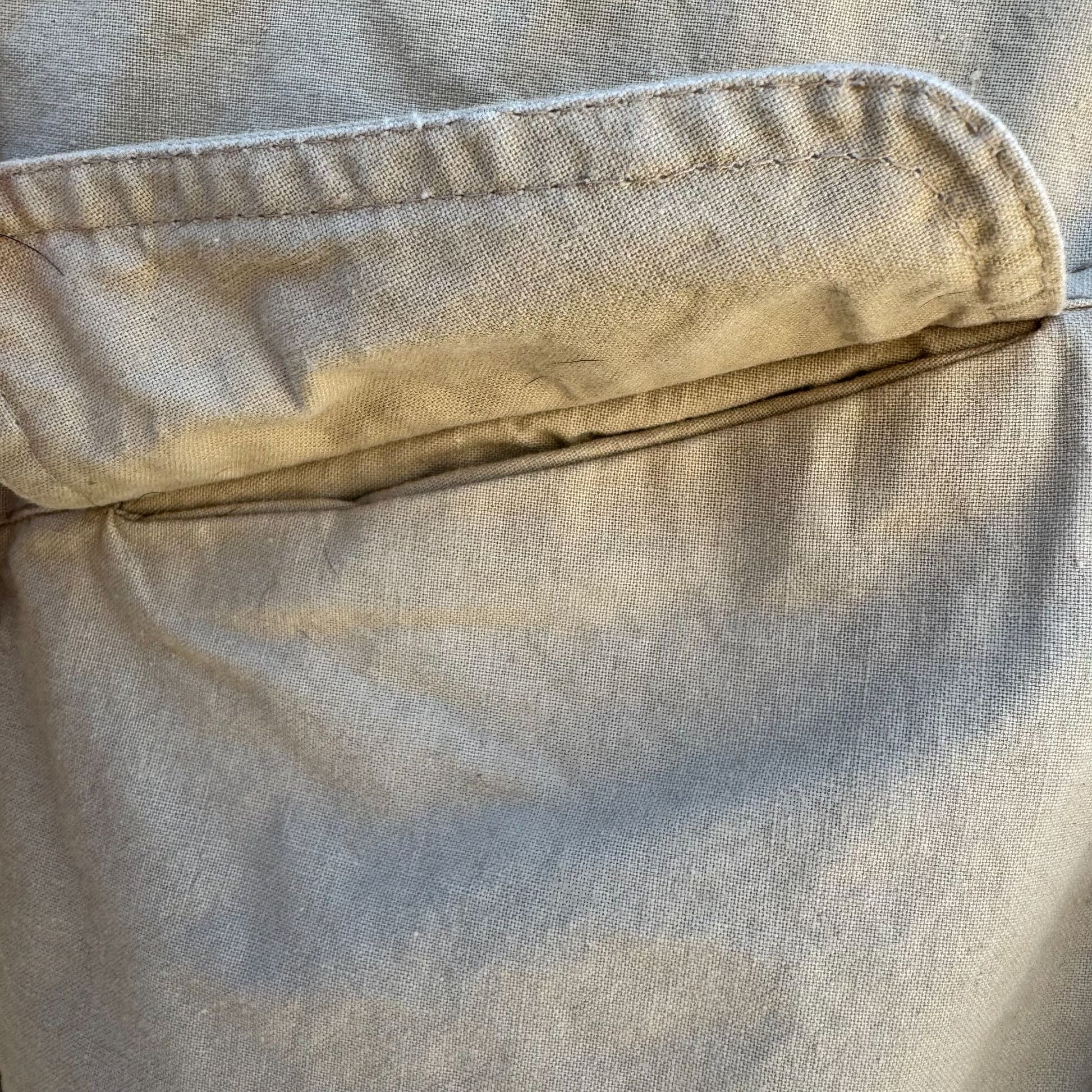 Pseudonyms Vintage Womens Long-Sleeve Snap Closure Beige Flap Pockets Jacket L