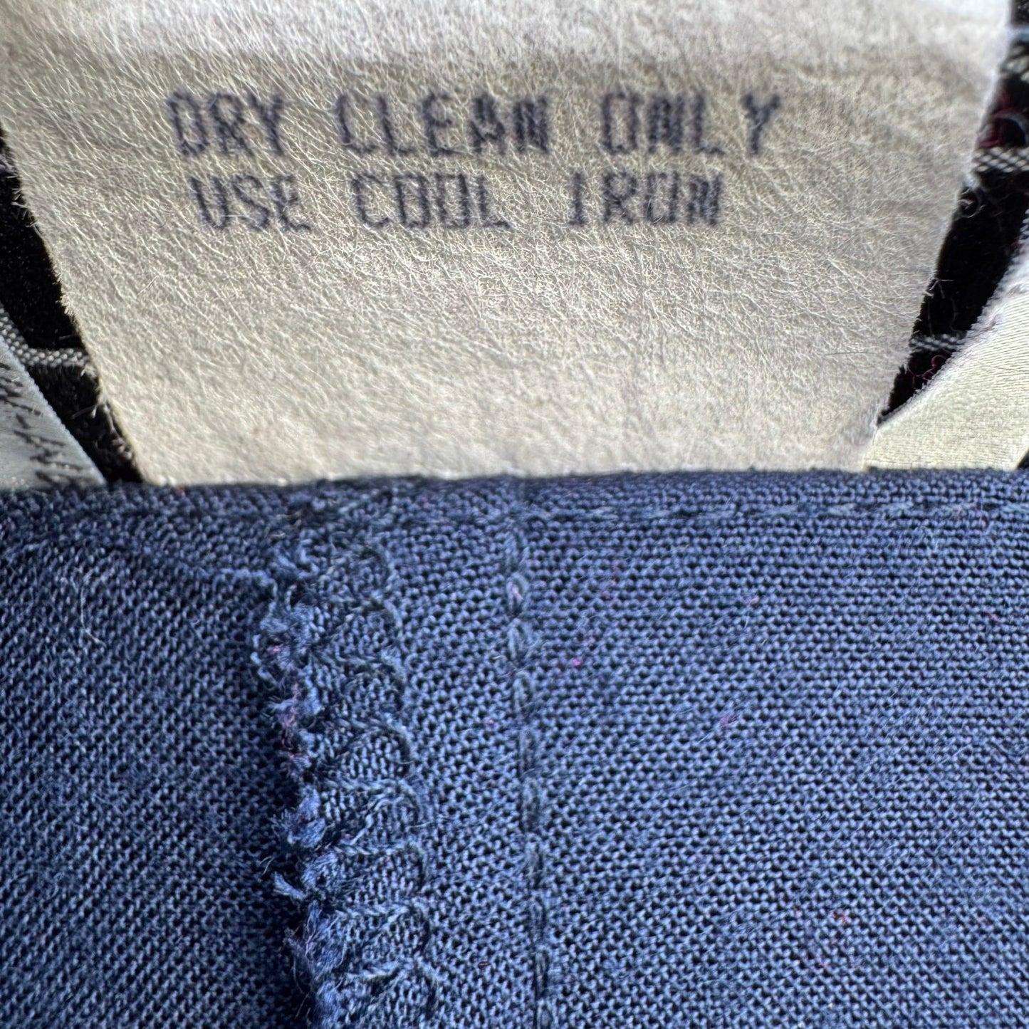 Mirrors Vintage 80s Navy Cropped Blazer Jacket Star Buttons Nautical Womens S