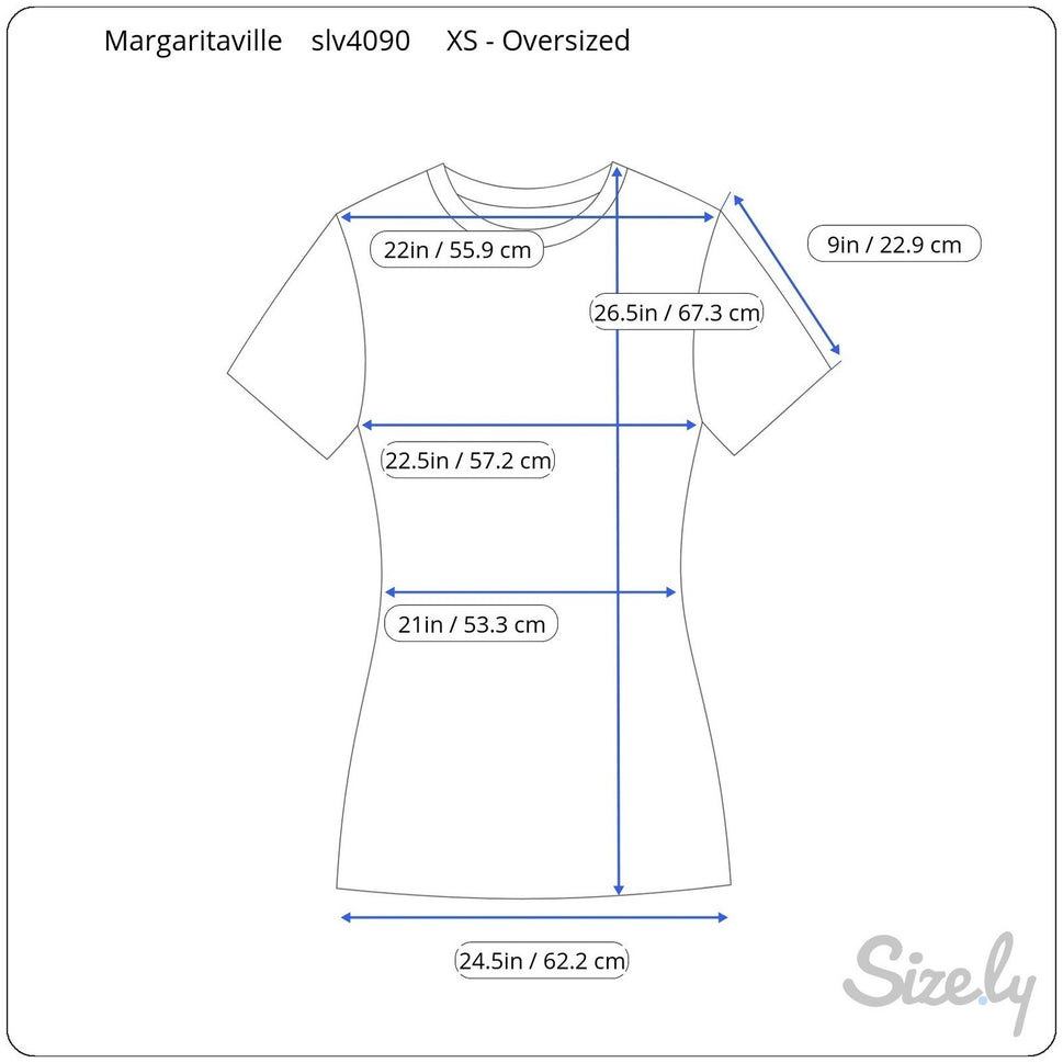 Margaritaville Island Time State of Mind Graphic T-Shirt White XS Relaxed Fit