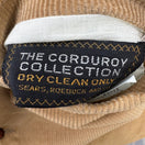 Switch Sears The Corduroy Collection Vintage Tan Waistcoat Vest Mens 40R Leather Button 2 image