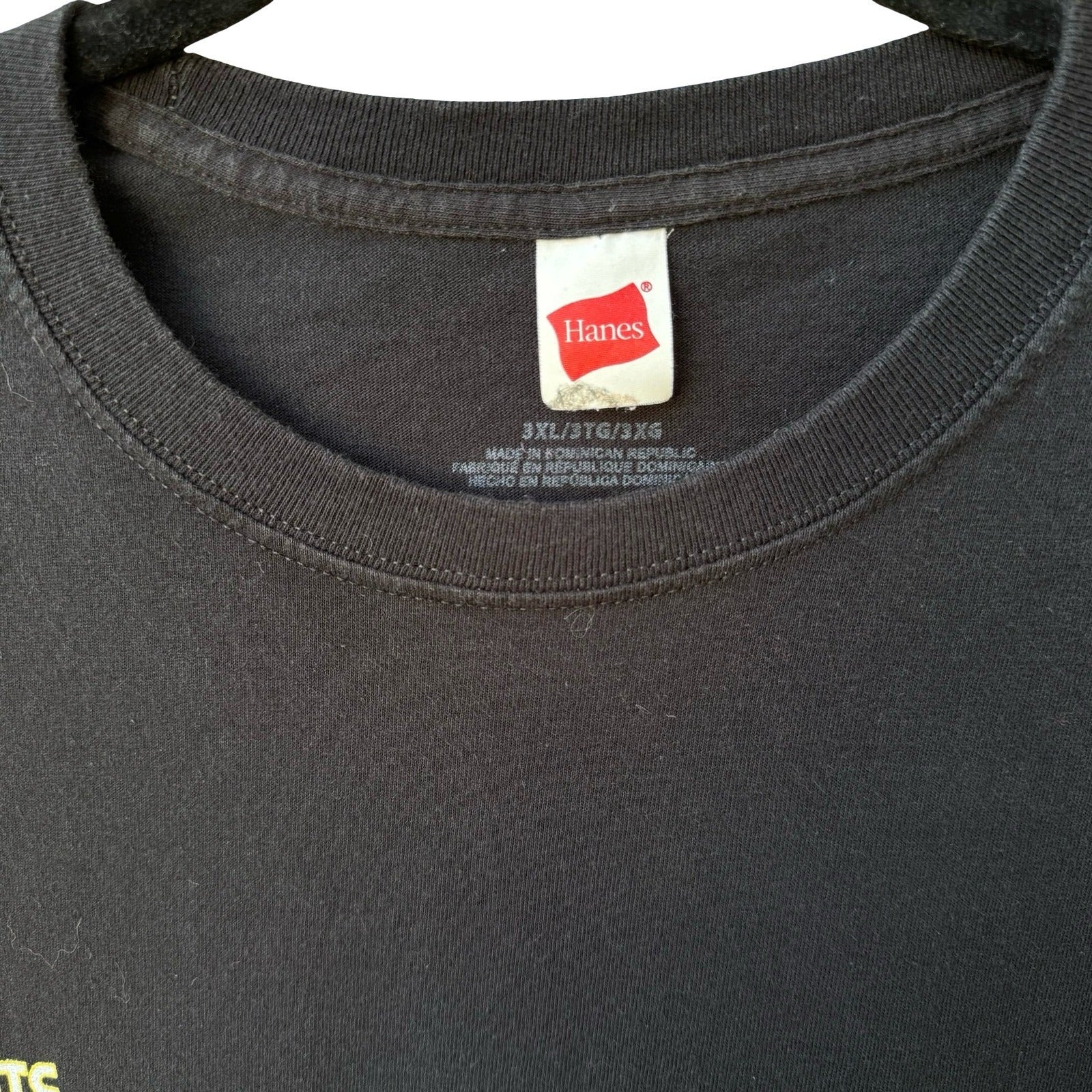 Hanes Mens 3XL Black Graphic T-Shirt TKTC Wait Till You Hear This Streetwear Tee