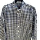 Switch Abercrombie &amp; Fitch Preppy Gingham Shirt Navy Check Academic Nautical Mens M 3 image