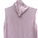 Switch Terry Lewis Womens Vintage Pink Sleeveless Cowl Neck Top S Silk Cotton Blend 3 image