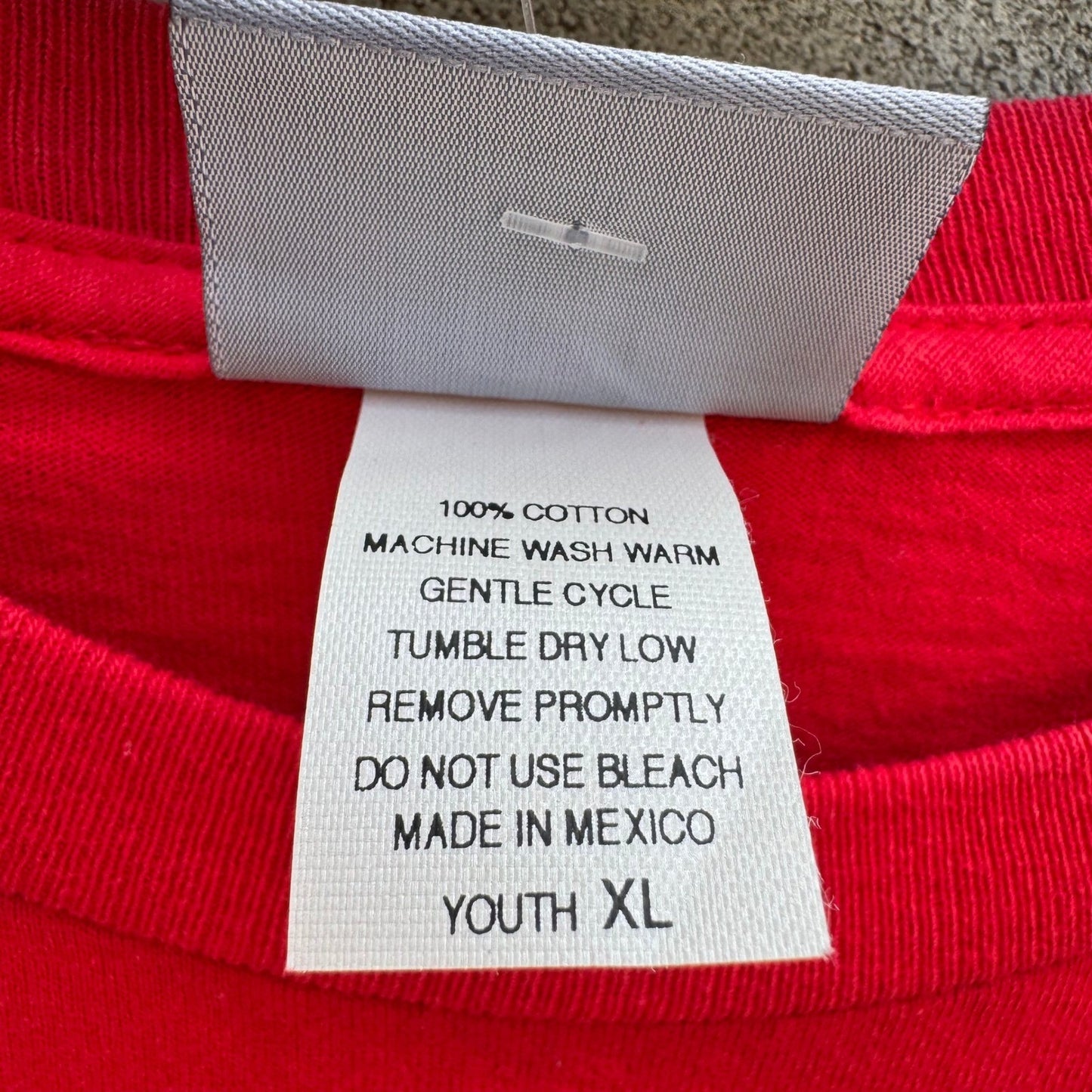 Nebraska Huskers Colosseum Youth XL Long Sleeve Red T-Shirt NWT NCAA Collegiate