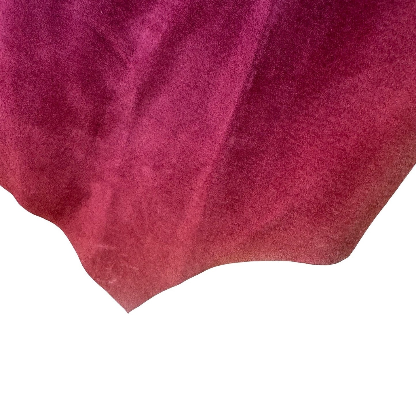Nicole Miller Y2K Jewel Ombre Suede Leather Raw Edge Avant Garde Pencil Skirt 2