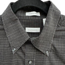 Switch Van Heusen Mens Wrinkle Free Button-Down Black &amp; White Checkered Pattern Shirt M 3 image