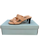 Switch Randolph Duke The Look Leather Heeled Sandals Removable Clips 5.5M New With Box 2 image