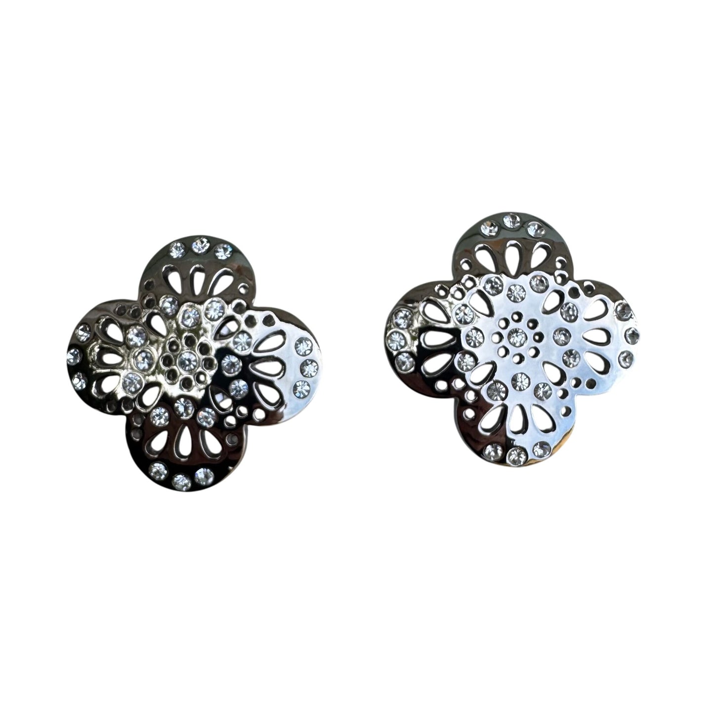 Randolph Duke The Look Leather Heeled Sandals Removable Clips 5.5M New With Box