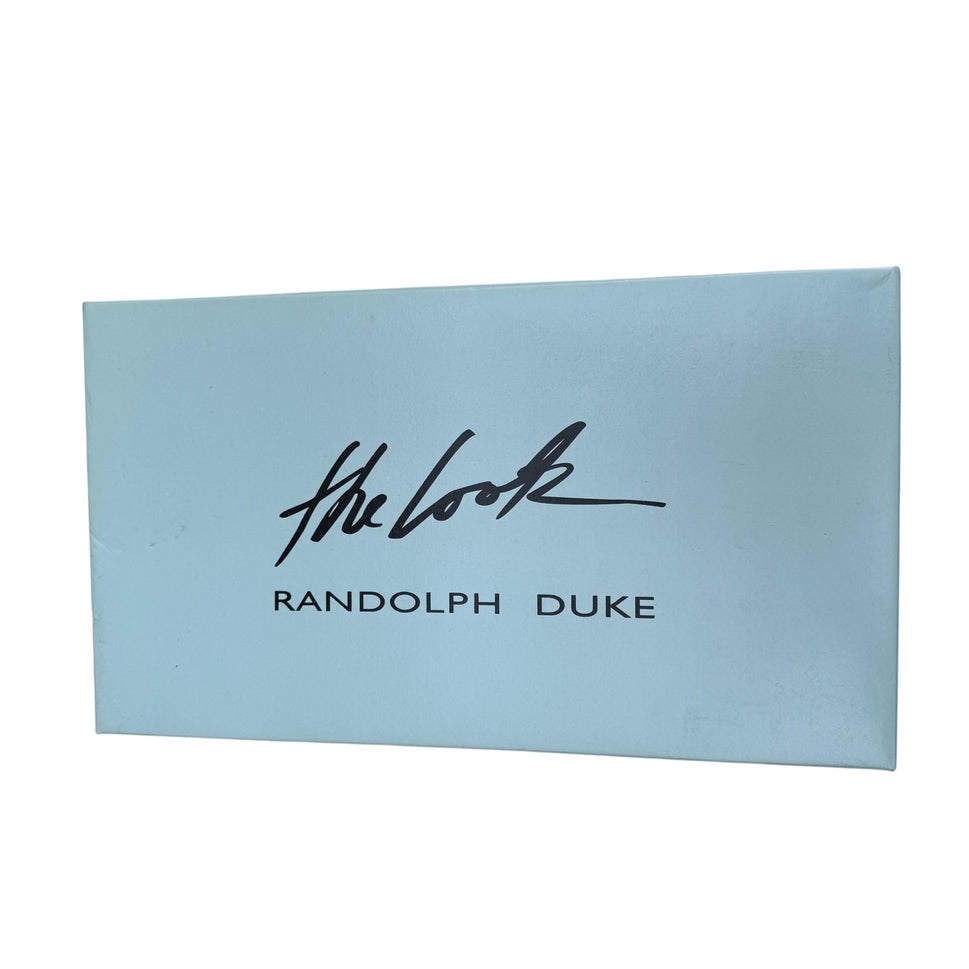 Randolph Duke The Look Leather Heeled Sandals Removable Clips 5.5M New With Box