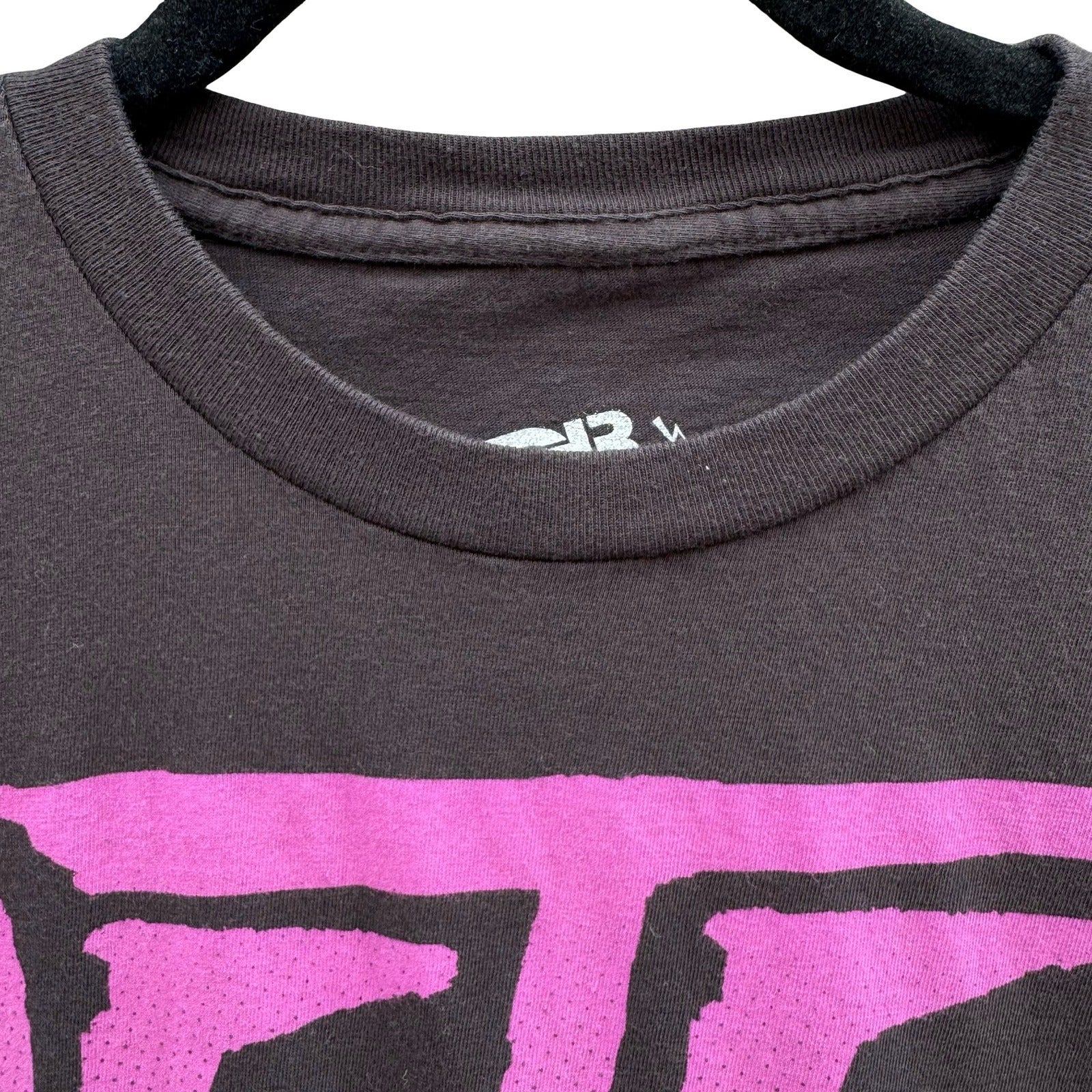 Deter Determined Clothing Womens L Graphic Tee Charcoal Gray Streetwear Shirt