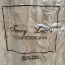Switch Terry Lewis Classic Luxuries Camel Leather Pencil Skirt Petite 6P Tan Midi T5011 3 image