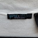 Switch Yarns &amp; Stitches Coastal Minimalist Embroidered Art To Wear Leaf Cardigan 1X 2 image